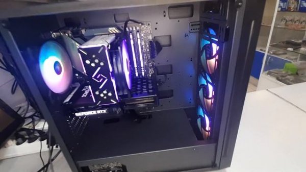 Zet Gaming Ward H125, GeForce RTX 3060 12Gb, Core i5 10400F, 16Gb, ssd 512Gb, TOP за свои деньги