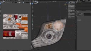 Blender ETS2 UV front light reflection