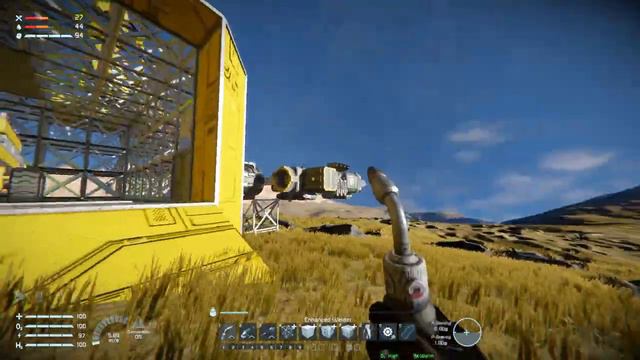 Space Engineers Hardcore Survival Ep7 Let's build a welder ship in meteor madness. смотреть онлайн