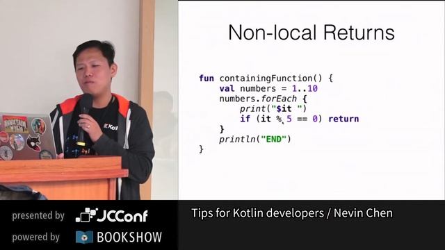 JCConf 2017 R3-5 Tips for Kotlin developers by Nevin Chen смотреть онлайн