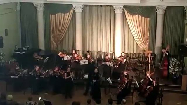А. Вивальди "Концерт для двух гобоев с оркестром, ре минор, 1 и 2 часть, А.Шипкова смотреть онлайн