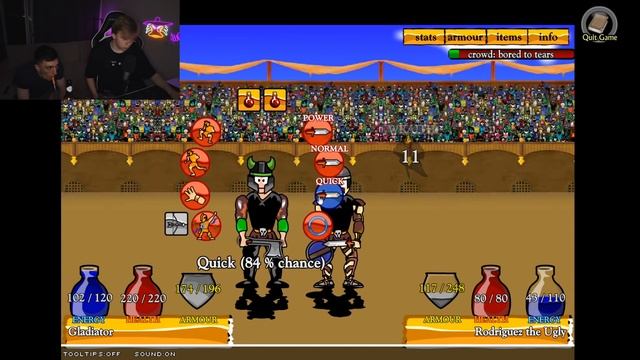 ВСПОМНИЛИ ЛЕГЕНДАРНУЮ ИГРУ! СТРОГО И ДЕСАУТ ИГРАЮТ В SWORDS AND SANDALS CLASSIC COLLECTION НА СТРИМ смотреть онлайн