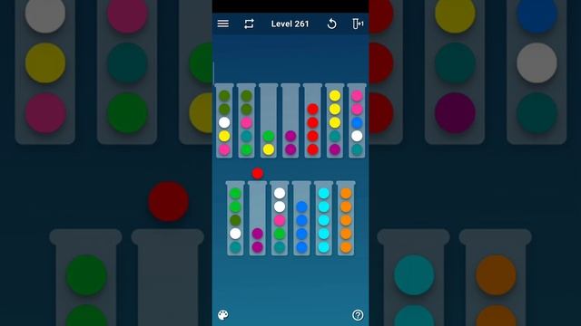 Ball Sort Puzzle Level 261 - Ball Sort Puzzle - Color Sorting Games by Spica Game Studio смотреть онлайн