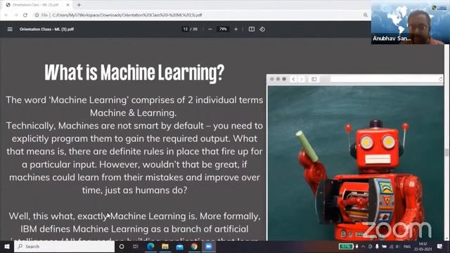 Orientation Class Machine Learning UET смотреть онлайн