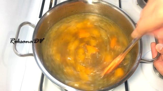 Пряный Тыквенный суп-пюре без муки, без картофеля и без крахмала! Безумно вкусно! смотреть онлайн