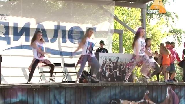 "Диалог" - фестиваль молодёжного уличного творчества. Часть 2. смотреть онлайн