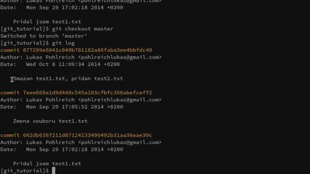 Git - Vytváření větví #14 смотреть онлайн