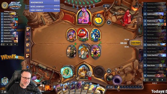 Hungry Abominable Lieutenant - Hearthstone Onyxia's Lair смотреть онлайн