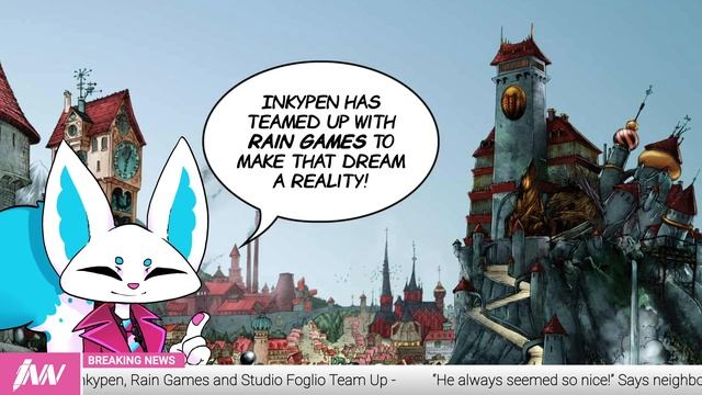 InkyPen, Rain Games and Studio Foglio Bring Comics to Video-Games смотреть онлайн