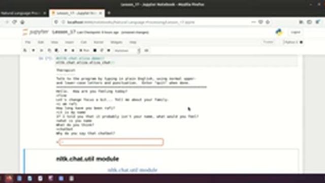Lesson 17 Conversational agents Chatbots смотреть онлайн
