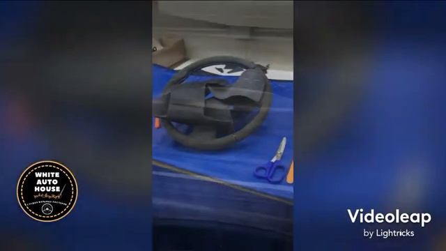 Обтяжка руля экокожей смотреть онлайн