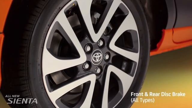TOYOTA SIENTA - disc brake смотреть онлайн