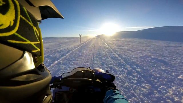 Yamaha SRX 700 – Riding to Bruksvallarna Sweden GoPro 2018 смотреть онлайн