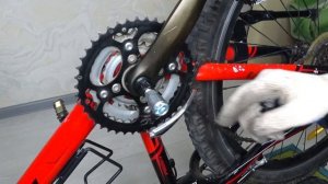 Замена КАРЕТКИ на  Горном Велосипеде, как снять ШАТУНЫ, как снять каретку,все Секреты!