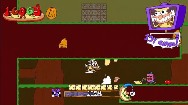 Cheese-filled Forest Lap 3 As Official Noise | Pizza Tower: Cheesed Up! [REUPLOAD]