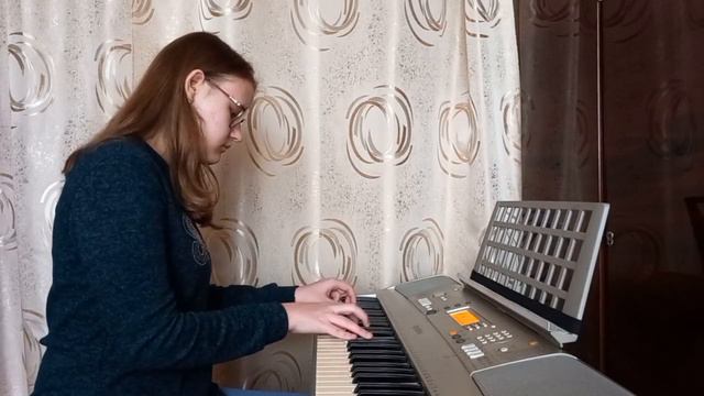 Я. Сибелиус "Песня без слов ", исполняет Пинтверис Анастасия. смотреть онлайн