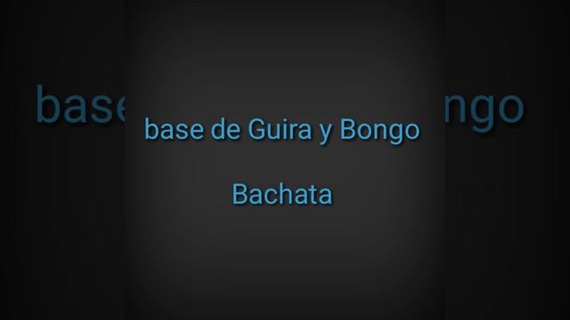 Base de guira y Bongo para praticar bachata смотреть онлайн