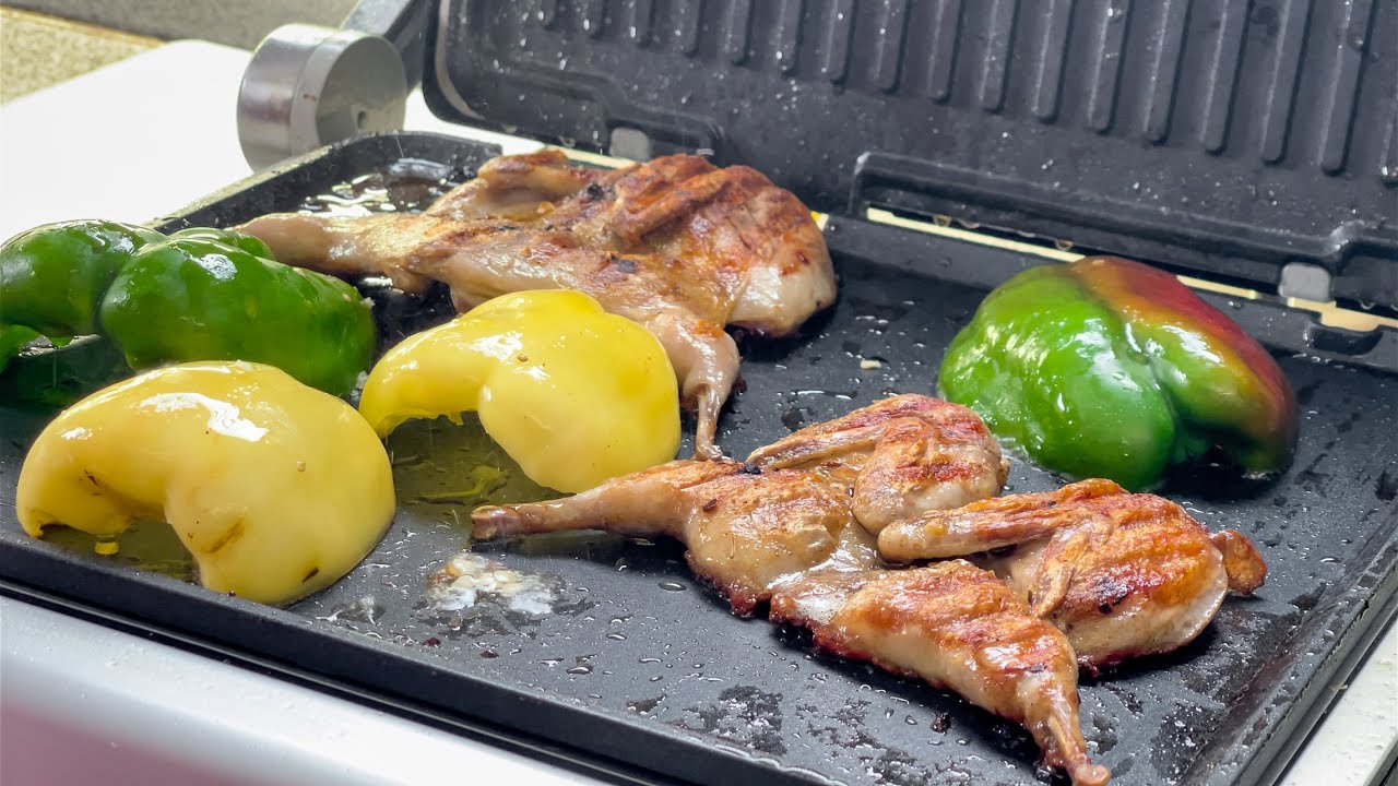 Уходят как семечки! Убираю косточки и готовлю вкуснейшие перепелки на гриле! смотреть онлайн