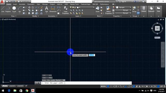 autocad 2017 Tutorial for beginners - First learn lesson 01 full HD смотреть онлайн