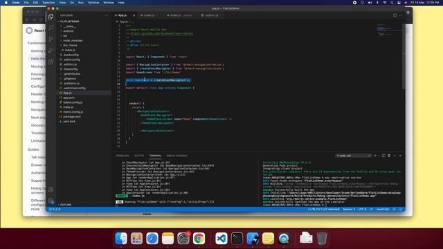 React Navigation 6 integration tutorial for React-Native beginners смотреть онлайн