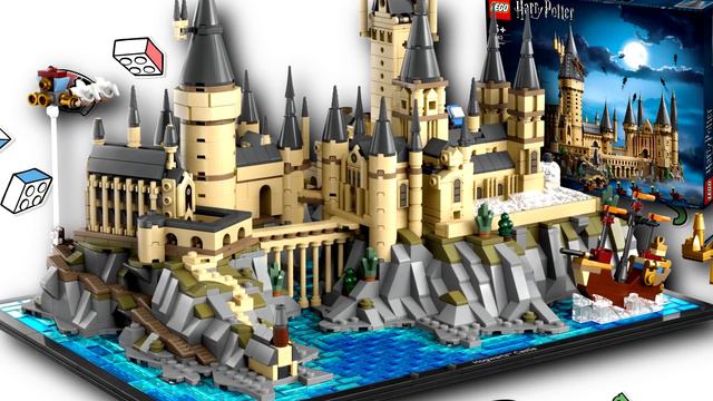 SHOCKING Update to LEGO Harry Potter 2023 Hogwarts + COMPARISON! смотреть онлайн