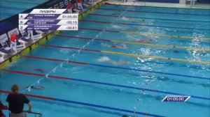 Резерв России по плаванию 2023 эстафета 4×50 вольный стиль девушки