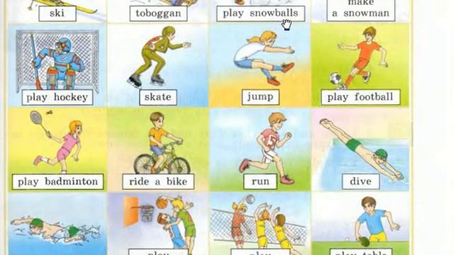 Enjoy English. 4 класс. упр. 1 стр. 5 смотреть онлайн