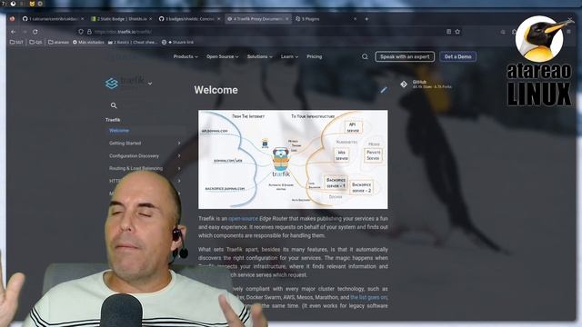 532 - Exprimiendo tu proxy inverso Traefik en Docker смотреть онлайн