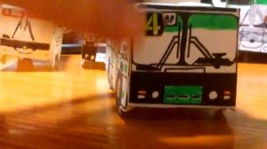 Бумажные автобусы паз