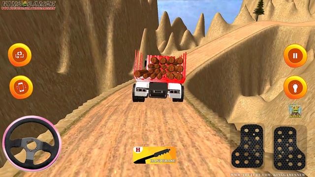 Indian Truck Cargo Duty Driver 3D - Real Truck Offroad Driving Simulator - Android GamePlay #3 смотреть онлайн
