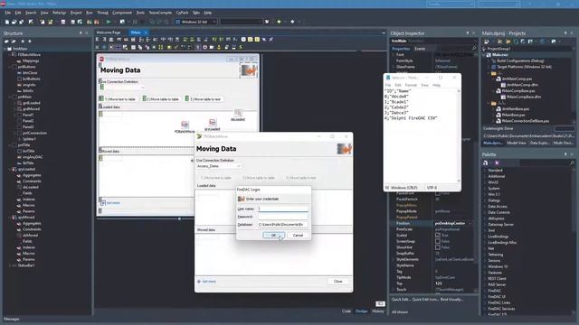 Delphi Database Programming + FireDAC CSV Data Processing смотреть онлайн