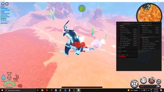 OP Creatures Of Sonaria Script (Godmode And More)