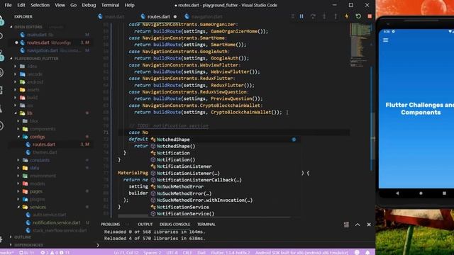 Global notification using flutter routes. смотреть онлайн