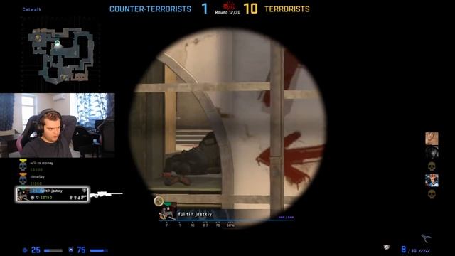 CEH9 ИГРАЕТ НА КОНФИГЕ ШОКА — CS:GO