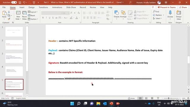 What is JWT Authentication and benefits of using it //what is Token //Easy Learning Channel смотреть онлайн