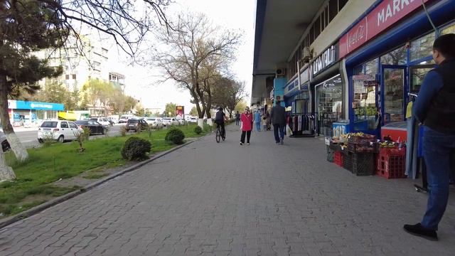Aloka, Guncha, Tinchlik. Beruniy And Nurafshan Streets. Tinchlik Metro Station. Tashkent Walking