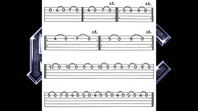 AC/DC - Thunderstruck + Guitar Tabs. смотреть онлайн