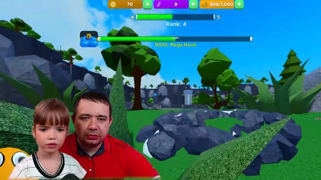С Настеной вырастили гигантского червя в ROBLOX LFG #3 смотреть онлайн