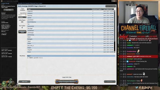 MTG - Throwback Standard Gauntlet - Skullclamp Affinity! смотреть онлайн