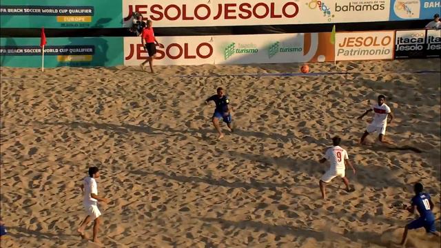 TOP 5 GOALS - FIFA Beach Soccer World Cup Qualifier Europe Jesolo 2016 смотреть онлайн