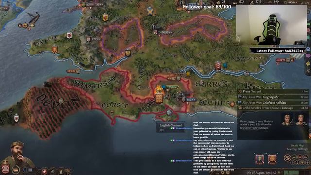 Danelaw Crusader Kings 3 | Livestream 25-09-2021| #3 смотреть онлайн