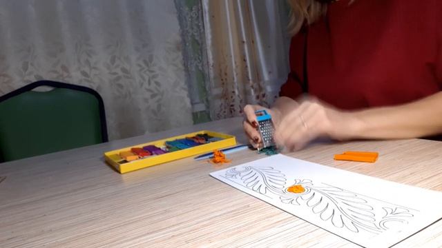 1-2 классы. Скульптура. Растительный орнамент. смотреть онлайн
