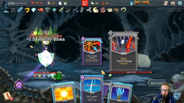 The Heart is the best Block Card! | Ascension 20 Watcher Run | Slay the Spire смотреть онлайн