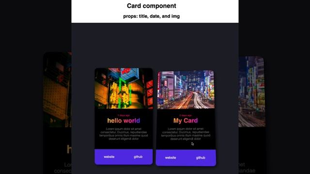 card component with Reactjs and Styled-components смотреть онлайн