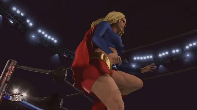 Supergirl land in the Battle Nexus Infinty TAS/JLU смотреть онлайн