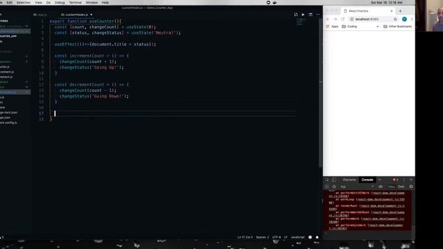 Learn the basics of React Hooks: Using custom hooks to make our logic reusable смотреть онлайн