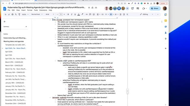 Sig-Auth Bi-Weekly Meeting for 20230426 смотреть онлайн