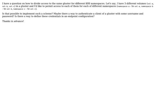 DevOps & SysAdmins: K8S: securing GlusterFS смотреть онлайн