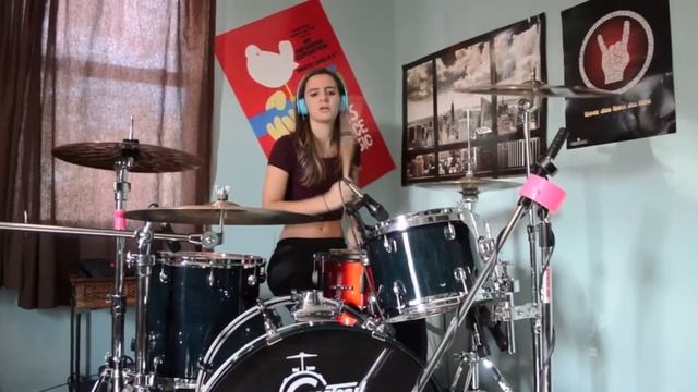 Anastasia - Slash (drum cover) смотреть онлайн