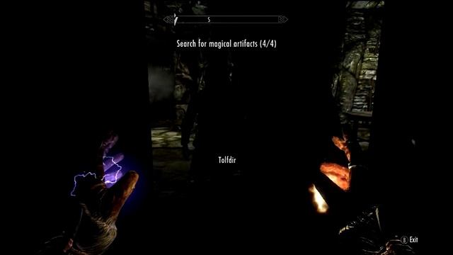 Skyrim Gameplay! Under Saarthal Quest! How to escape the Amulet Puzzle Trap! смотреть онлайн